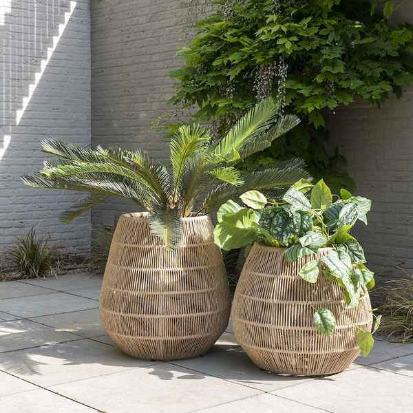 4 Seasons Lorenzo Planter Small - Nat.